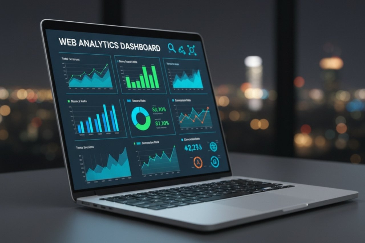 Website analytics and reporting by Digital Rushabh Jain, digital marketer in Mumbai