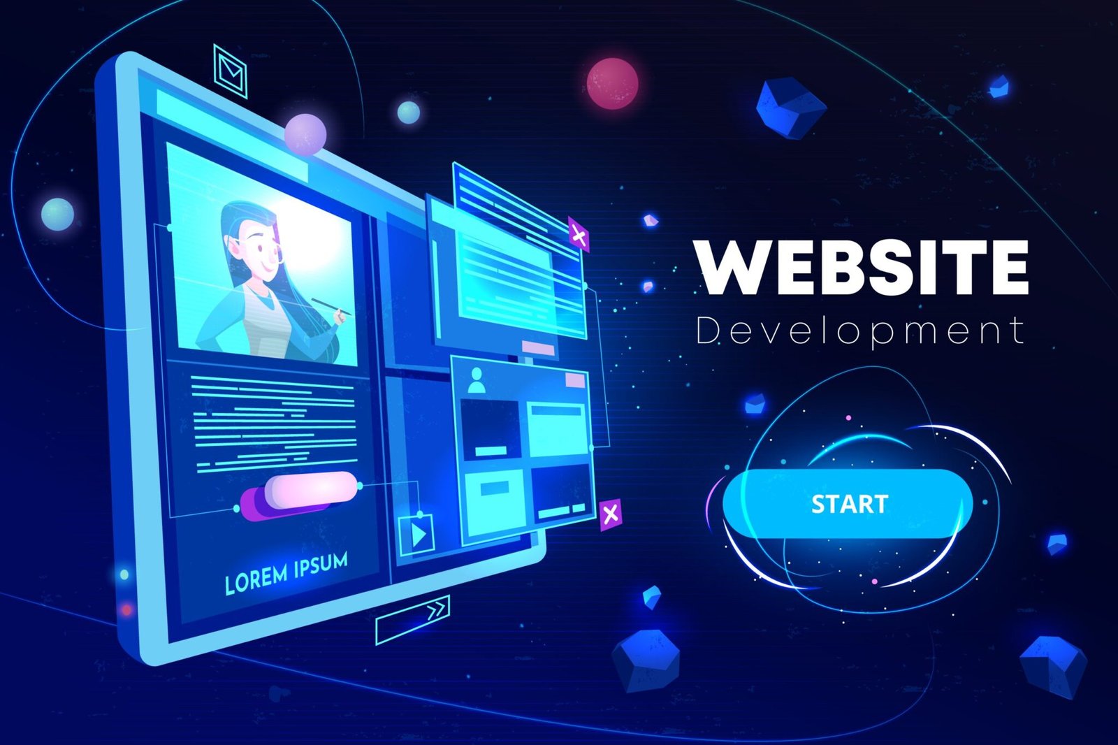 Website development services by Digital Rushabh
