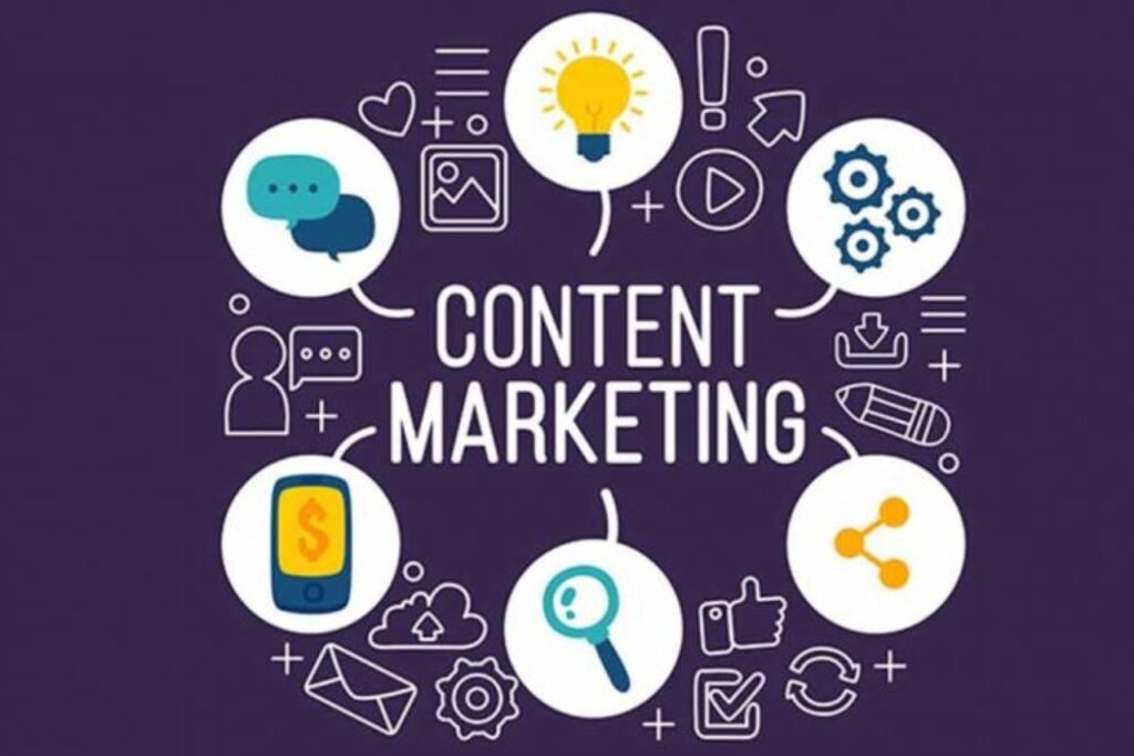 “Content marketing service with blog writing and content strategy”